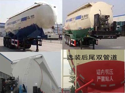 Zhongyun  YFZ9405GFLZY Low density powder material transportation semi-trailer