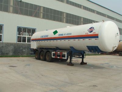 Huida brand automobiles YHD9409GDY Low temperature liquid transport semi-trailer