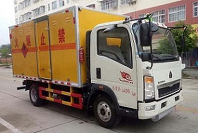 Cheng Liwei CLW5045XRQZ5Flammable gas box transport vehicle