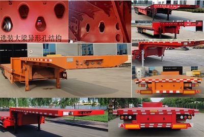 Liangshan Tiantong  LML9400TDPA Low flatbed semi-trailer