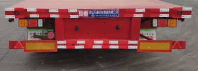 Liangshan Tiantong  LML9400TDPA Low flatbed semi-trailer