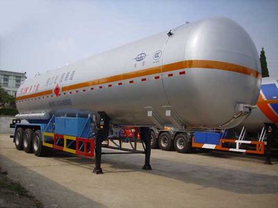 Hongtu  HT9408GYQ6A Semi trailer for liquefied gas transportation