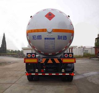 Hongtu  HT9408GYQ6A Semi trailer for liquefied gas transportation