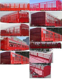 Xinshangjun brand automobiles ZSJ9400CCYE Gantry transport semi-trailer