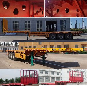 Yixiangtong  QAT9400TPBE Flat transport semi-trailer