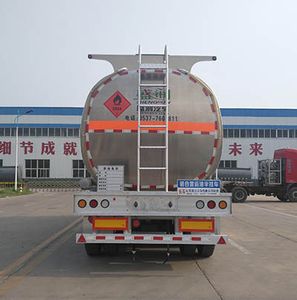 Shengrun  SKW9350GYYL Aluminum alloy oil transport semi-trailer