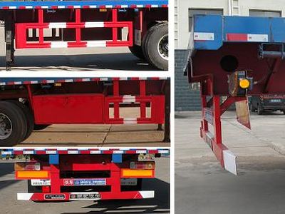 Mengtuo Kailida One  KLD9406TPB Flat transport semi-trailer