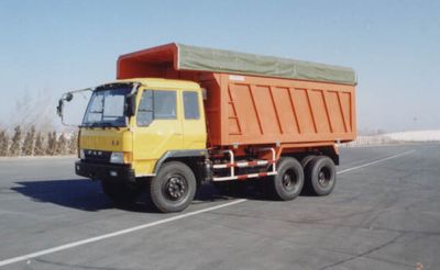 Jiefang Automobile CA3235P1K2T13 Flat head diesel dump truck