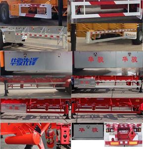 Huajun  ZCZ9400TWYM Transport semi-trailer of dangerous goods tank frame