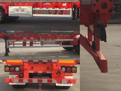 Huajun  ZCZ9400TWYM Transport semi-trailer of dangerous goods tank frame