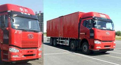 Jiefang Automobile CA5240XXYP66K2L7T4E4 Box transport vehicle