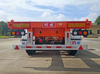 Mingwei  CMW9401TJZGQ Container transport semi-trailer