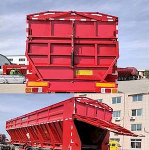 Zhongyun Changda brand automobiles XSQ9400ZLS Bulk grain transportation semi-trailer