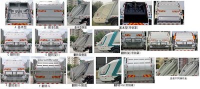 Dongfeng  EQ5180ZYSSBEV Pure electric compression garbage truck