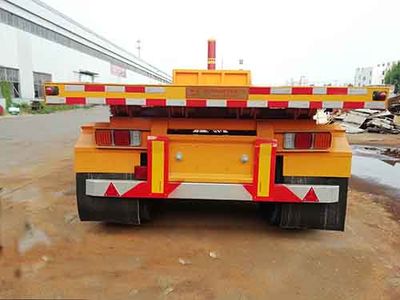 Tuoshan  WFG9400ZZXP Flat dump semi-trailer