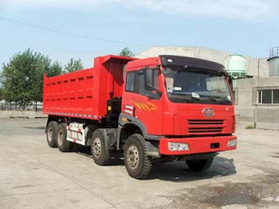 Jiefang Automobile CA3312P2K2L3T4E4 Flat head diesel dump truck