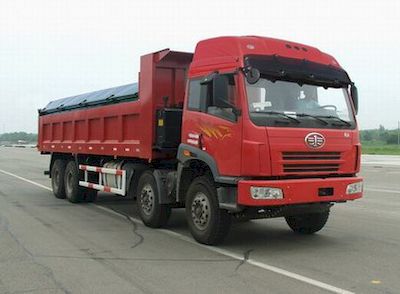 Jiefang Automobile CA3312P2K2L3T4E4 Flat head diesel dump truck