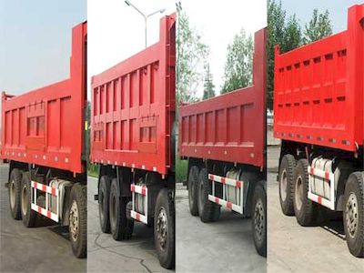 Jiefang Automobile CA3312P2K2L3T4E4 Flat head diesel dump truck