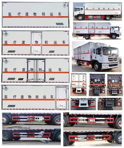 Dali  DLQ5180XYYEQ6 Medical waste transfer vehicle