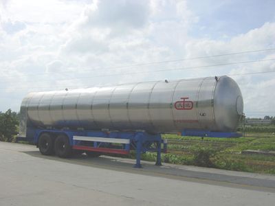 Jiuyuan  KP9350GDY Low temperature liquid transport semi-trailer