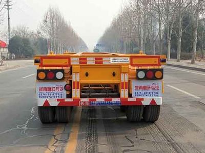 Wanxiang  HWX9405TJZG Container transport semi-trailer