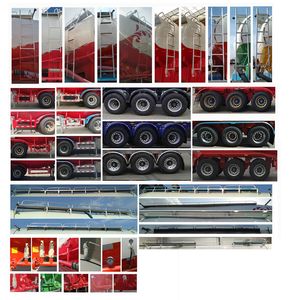 Juntong  JF9404GXH Lower ash semi-trailer