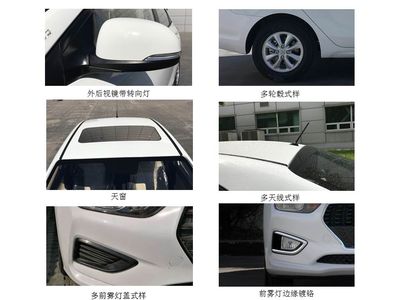 Beijing Hyundai Automobile BH7140XAV Sedan