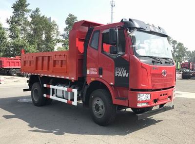 Jiefang Automobile CA3180P62K1L2E5 Flat head diesel dump truck