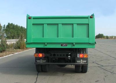 Jiefang Automobile CA3071P9K2A Flat head diesel dump truck