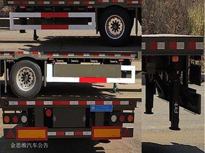 Skyscraper JKS9210TPB centre axle trailer 