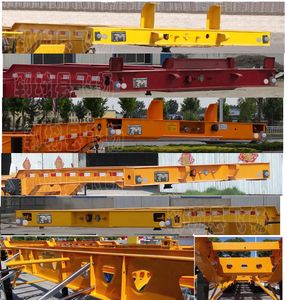 Luchangda  LCD9400TWYE45 Transport semi-trailer of dangerous goods tank frame