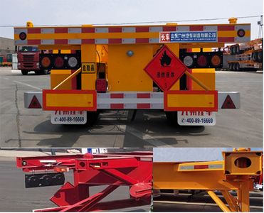 Tongguang Kyushu  MJZ9401TWY Transport semi-trailer of dangerous goods tank frame