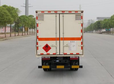 Dongfeng  DFA5080XRQ12D3AC Flammable gas box transport vehicle