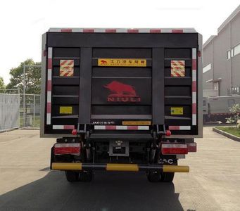 Jianghuai brand automobiles HFC5040XTYVZ Closed bucket garbage truck