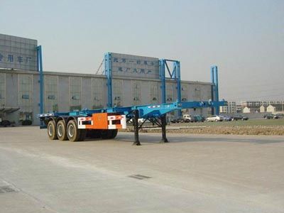 Qindao  QD9381TJZ Skeleton container semi-trailer