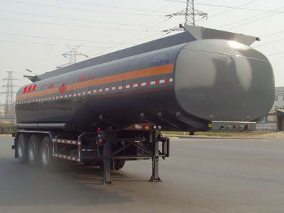 Lingyu CLY9404GRYCFlammable liquid tank transport semi-trailer