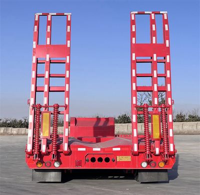 Yixiangtong  QAT9385TDP Low flatbed semi-trailer