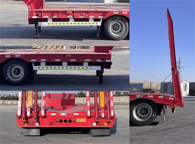 Yixiangtong  QAT9385TDP Low flatbed semi-trailer