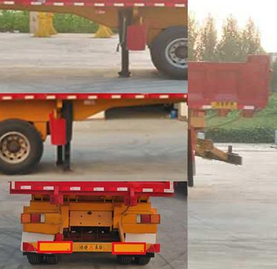 Jinlong Dongjie brand automobiles TDJ9400ZHX tipping chassis 