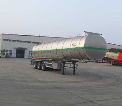 Jianghuai Yangtian  CXQ9402GYS Aluminum alloy liquid food transportation semi-trailer