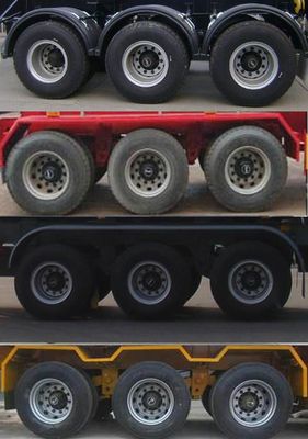 Junqiang  JQ9402GFL Low density powder material transportation semi-trailer