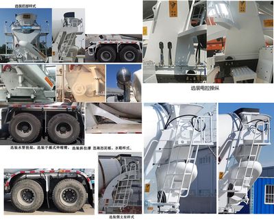 Tanghong Heavy Industry Automobile XT5312GJBSXF33 Concrete mixing transport vehicle