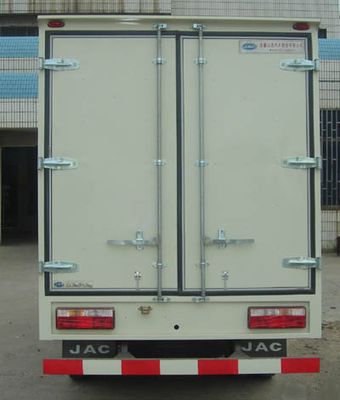 Jianghuai brand automobiles HFC5082XXYKDT Box transport vehicle