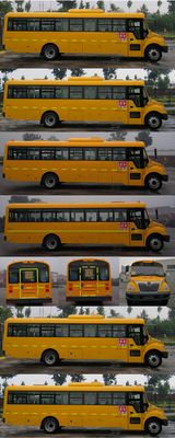 Yutong  ZK6995DX51 School buses exclusively for primary and secondary school students