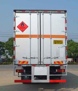 Zhongqi Liwei brand automobiles HLW5250XRQ5ZZ Flammable gas box transport vehicle