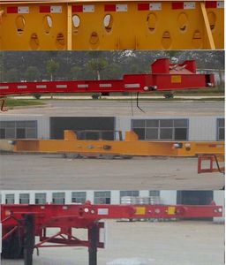 Yinqi  TTY9401TWY Transport semi-trailer of dangerous goods tank frame