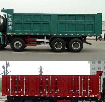 Huajun  ZCZ3312DF Dump truck