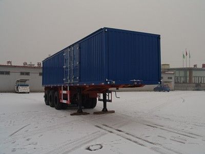 Lushen Automobile ZLS9380XXY Box transport semi-trailer