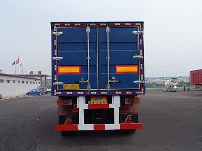 Lushen Automobile ZLS9380XXY Box transport semi-trailer