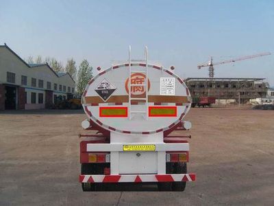 Qilu Zhongya  DEZ9400GFW Tank transport semi-trailer for corrosive substances